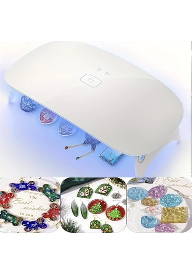 Willowhaven Geniş Boy Manikür Lambası Uv Ultraviyole Işık 21 Lamba Boncuğu Tırnak Sanatı Reçine Sertleşmesi 3d Yazıcı Sla Dlp Lcd 3d Baskı