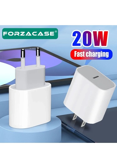 Forzacase FC400 20W Usb-C Hızlı Şarj Cihazı