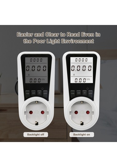 Ximistore9 Pmb05 Akıllı Priz: Enerji Tüketimi İzleme Ve Maliyet Hesaplama Özellikli Beyaz Avrupa Modeli