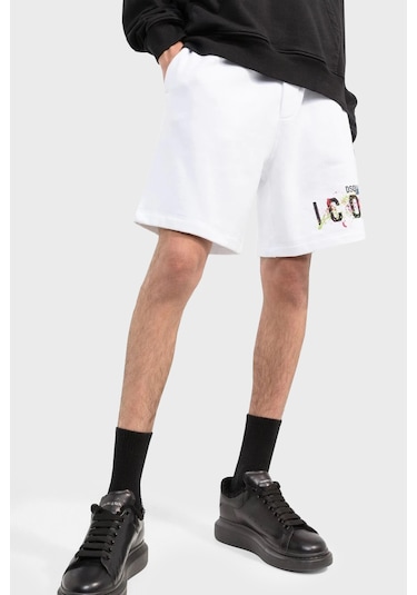Dsquared2 Erkek Short S79Mu0038 S25516 100 Beyaz