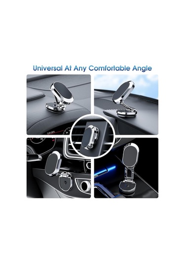 Araba İçin 360 Derece Dönebilen Manyetik Telefon Tutucu Süper Güçlü Mıknatıslı Manyetik Cep Telefonu Tutucu Tüm Telefonlar İçin