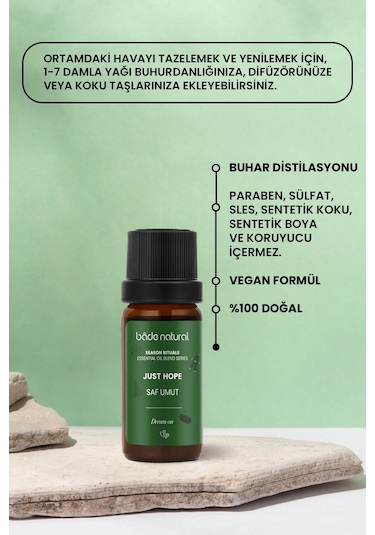 Bade Natural Saf Umut Aromaterapi Karışımı 10 ML