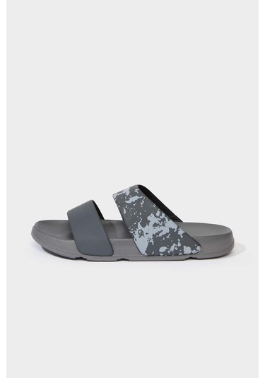 Defacto Erkek Düz Taban Çift Bantlı Eva Terlik E3130ax25hsgr2 Gri