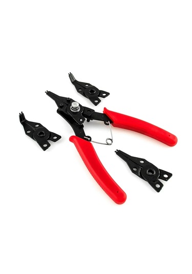 Çelik Segman Pensesi 3 In 1 Eğri Uçlu Dereceli