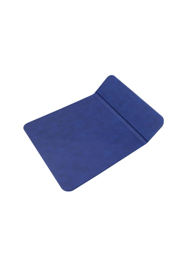 Homyl Kablosuz Şarj Pedi Standı Akıllı Telefon Mavi