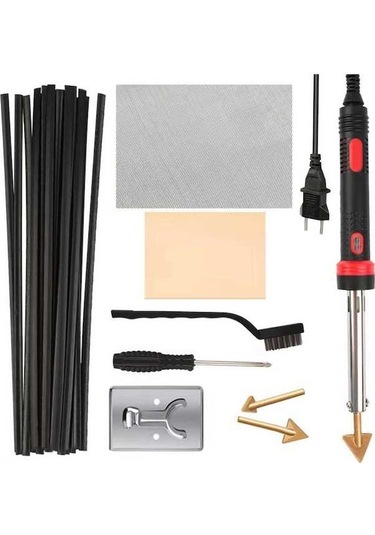 Pazly 100w Plastik Kaynak Makinesi - Profesyonel Araç Tampon Ve Gösterge Paneli Tamir Seti