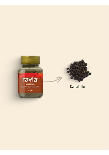 Ravla Karabiber - 80g