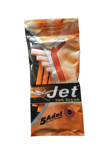 Jet Nostaljik Tek Bıçaklı 5 Adet Kullan At Tıraş Bıçağı