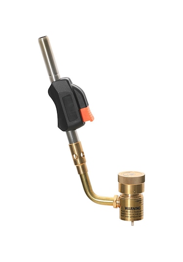 Propan Meşale Kafası Yüksek Yoğunluklu Torç Kafası Lehimleme Tetik Başlangıç Gaz Meşalesi Lehimleme Lehimleme Kaynak İçin Altın
