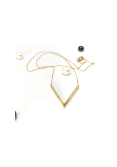 Altın Ürünler V Kolye 14 Ayar