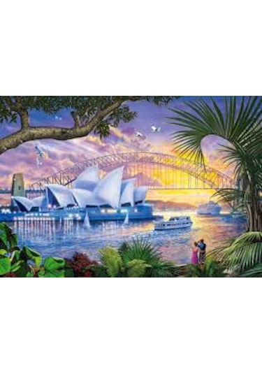 Castorland 1500 Parça Sidney Opera Evi Puzzle