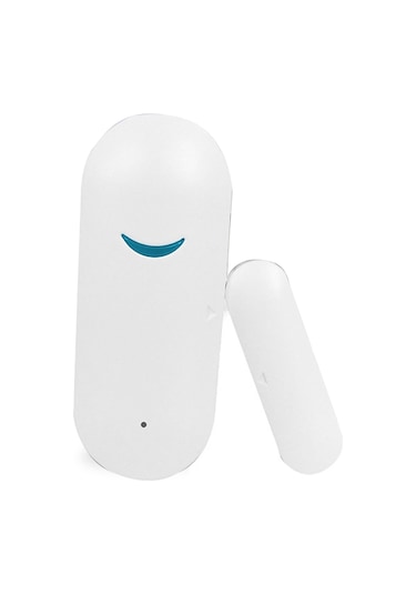 Wezone Tuya Akıllı Wifi Pencere/kapı Sensörü, Ses Kontrolü, Akıllı Cihazlarla Bağlantı, Uzaktan Uyarı Sistemi Pil Dahil Değil