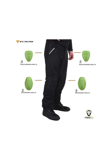 Venom Urban Cordura Motosiklet Pantolonu