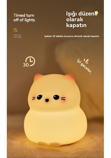 Led Patırık Ortamışığıgece Lambası-sütköpegi 1 Bh Diğer