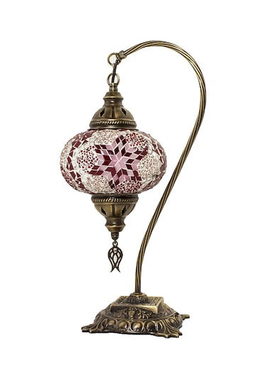 Dekoratif MOZAİK LAMBA DEKORATİF GECE LAMBASI MASA ÜSTÜ LAMBA