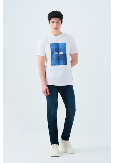 Loft Erkek Tişört Lf2038580 Beyaz