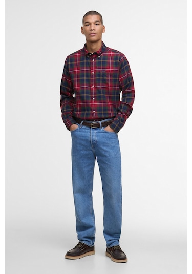 Barbour Fortrose Tailored Tartan Gömlek Tn69 Winterberry Tartan Çok Renkli