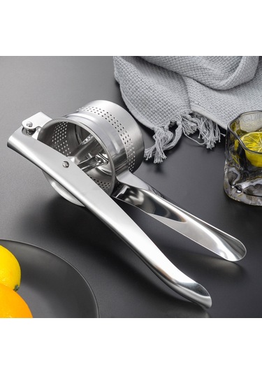 Aurora Çamur Presi, Mutfakaletleri, Çok Fonksiyonlu Meyve Sıkacağı Gümüş