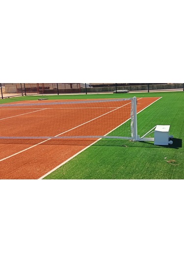 Adelinspor Via Seyyar Tenis Direği ve Gold Tenis File Seti