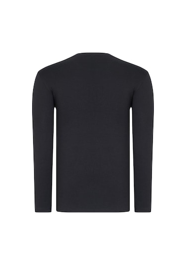 Üçlü Set T8588 Dewberry Yuvarlak Yaka Erkek Sweatshırt-siyah-siyah-siyah Siyah-siyah-siyah