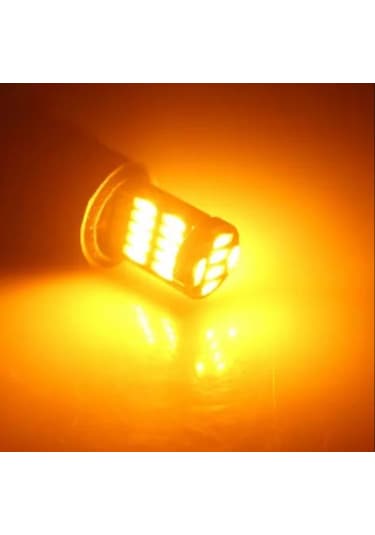 T10 Led 26 Ledli 10 Adet W5w Metal Ultra Power Turuncu Park Plaka Tavan Ampulü