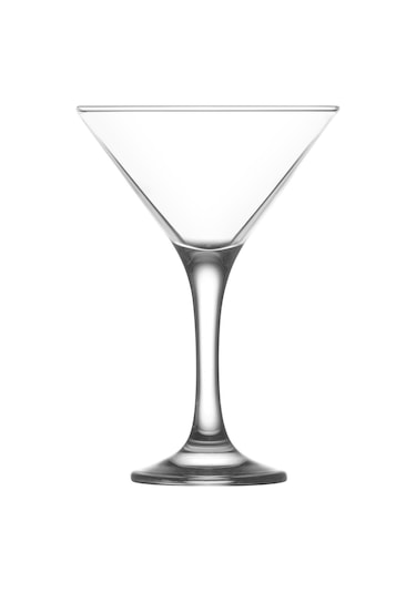 LAV Misket Cam Kokteyl Bardağı 6'lı 175 ml Ayaklı (Kokteyl Bardağı , Tatlı Servisi )