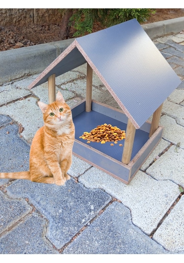 Kedi Yemlik Mamalık Dış Mekan Suya Dayanıklı 20x28