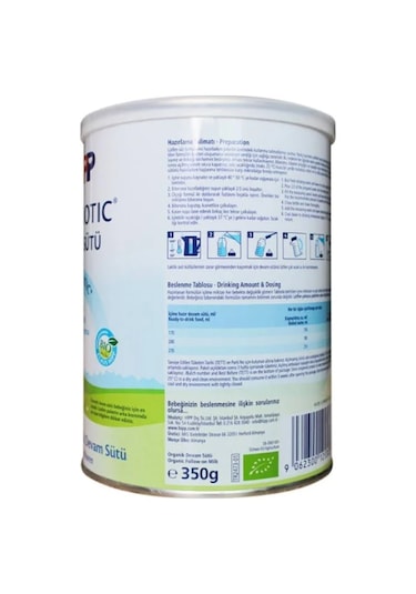 Hipp Organik Combiotic 2 Devam Sütü 350 G 3 Adet