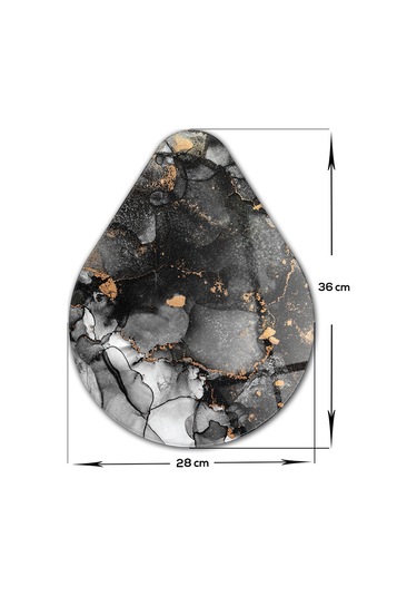 Decorita Cam Kesme Tahtası | Damla Serisi - 4 |28cm x 36cm