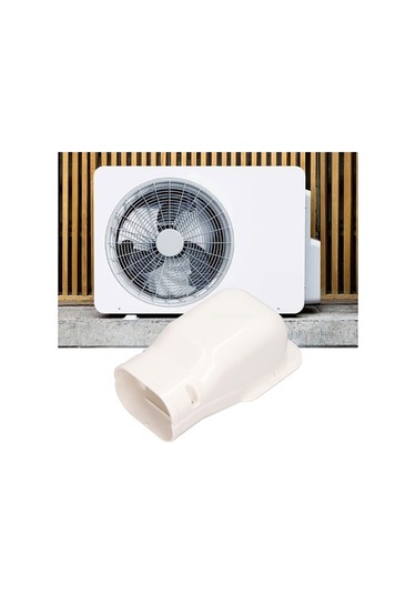 Fortunelane Klima Boru Koruyucu Kapağı Pvc, Dış Cephe/koruma, Dekoratif, Kolay Kurulum, Çevre Dost, Boyanabilir, Ev/sistem Uyumlu