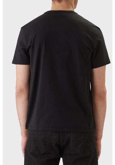 Calvin Klein Erkek T Shirt Lv04rf278g Ub1 Siyah Siyah