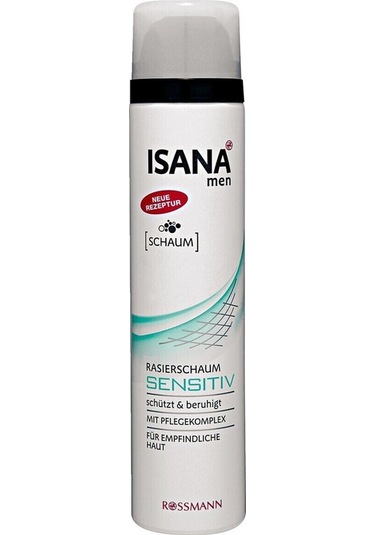 Isana Men Hassas Ciltler İçin Tıraş Köpüğü 300 ML