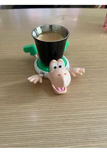 Super Mario Koopa Troopa Bardak Altlığı Yeşil