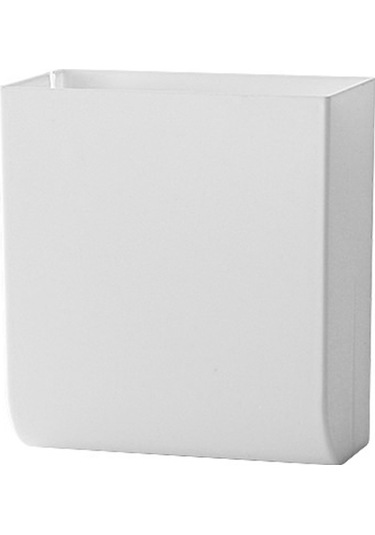 Xindoker Beyaz Duvarlı Çoğaltıcı Saklama Kutusu - Delme Yok, Yapıştırıcı Bantlı Telefon Ve Uzaktan Kumanda Dolabı - Odalar İçin Pratik Organizer Beyaz