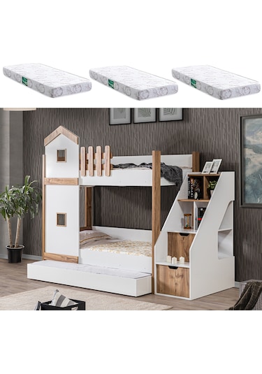 Ranza, Eyfel Yavrulu Ranza + 3 Adet Comfort Yatak 90 X 190 CM