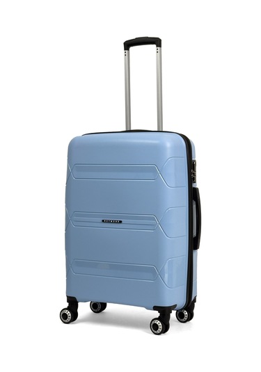 Lucas Polipropilen Kırılmaz Valiz, Orta Boy Bebe Mavisi