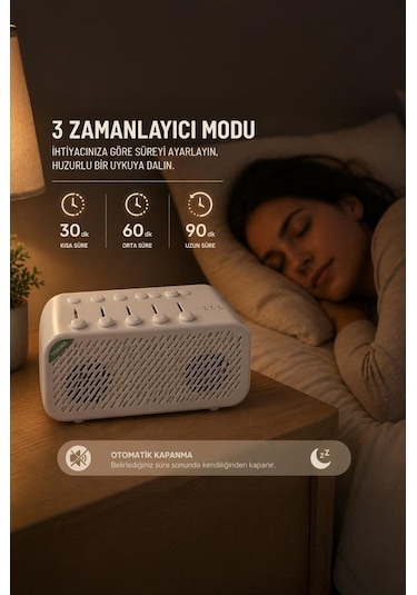 Torima D93 Bluetooth 5.3 Uyku Destekleyici Doğa Sesli Şarjlı Hoparlör