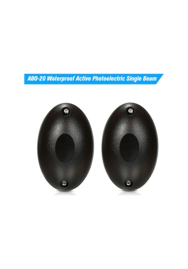 Abo-20 Su Geçirmez Aktif Fotoelektrik Tek Işınlı Kızılötesi Sensör Bariyer Dedektörü Kapı Pencere Alarm Sistemi İçin-çok Renkli