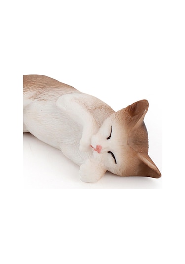 Dolıty Gerçekçi Kedi Figürleri Oyuncak Kek Topper Bir