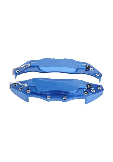 Shineyee Alüminyum Fren Kalip Korumalı Kapakları - Kırmızı, Orta Boy, 16-17 İnç Jant Uyumlu, 1 Çift, Kolay Kurulum