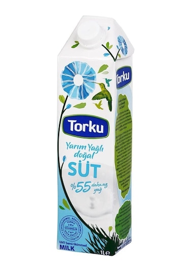 Yarım Yağlı Süt 1 Lt