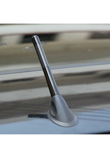 Goodpag Oto Araç Anten Karbon Anten Çubuğu Spor Kısa