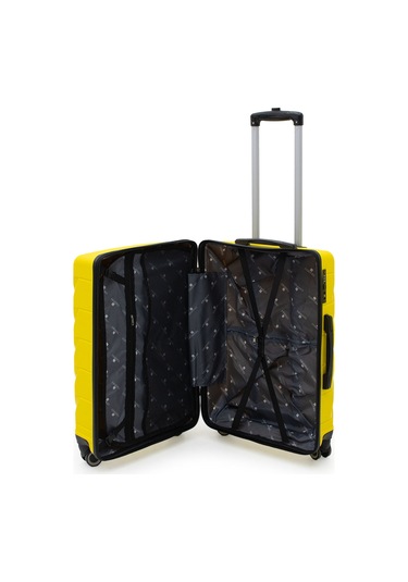 Copella Pp Polipropilen&kırılmaz Orta Boy Valiz 65 Cm Sarı