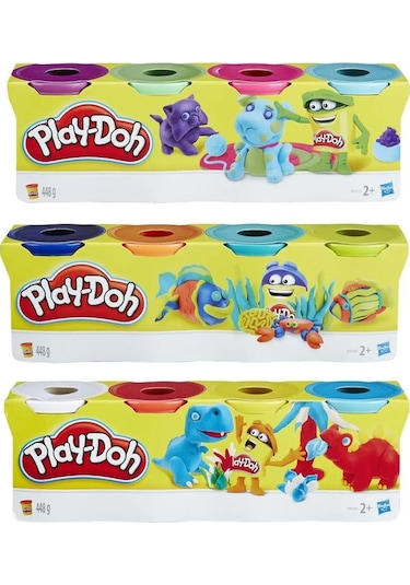 Play-Doh B5517 Oyun Hamuru 4 x 448 G
