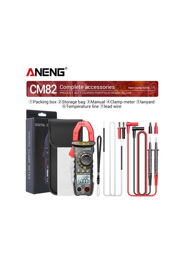 Aneng Cm82 Dijital Pens Metre 6000 Sayım True Rms Ncv E23030r
