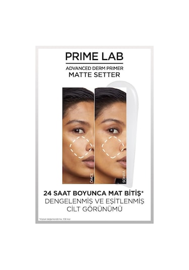 L'Oréal Paris Prime Lab Matte Setter Matlaştırıcı Makyaj Bazı