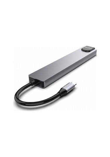 Technow 8 İn1 4k Ultra Hd Type C Usb 3.0 Hub Hdmı Rj45 Sdtf Adaptör Çoklayıcı
