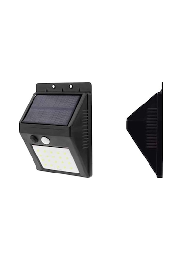 Bahçe Aydınlatması Güneş Enerjili Led Işık Lamba Sensörlü Dekorat