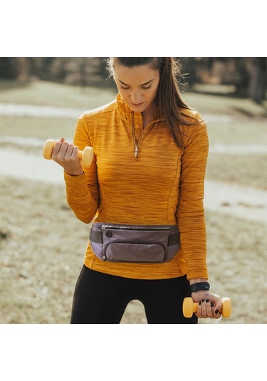 Sones Yıpınu Ys17 Açık Dağcılık Spor Su Geçirmez Cep Telefonu Bel Çantası Su Isıtıcısı Çantası Gri