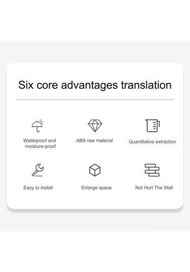 Gajeena Duvar Tipi 3'lü El Kokusu Dağıtıcı - Banyo Duvarı Takılan Şampuan, Duş Jeli, Sabun Depolama Kutusu - Elektroplajlı Renkli, 300ml Kapasite Çok Renkli